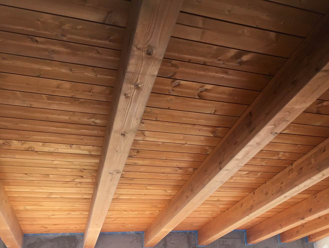 Travature per tetti in legno lamellare
